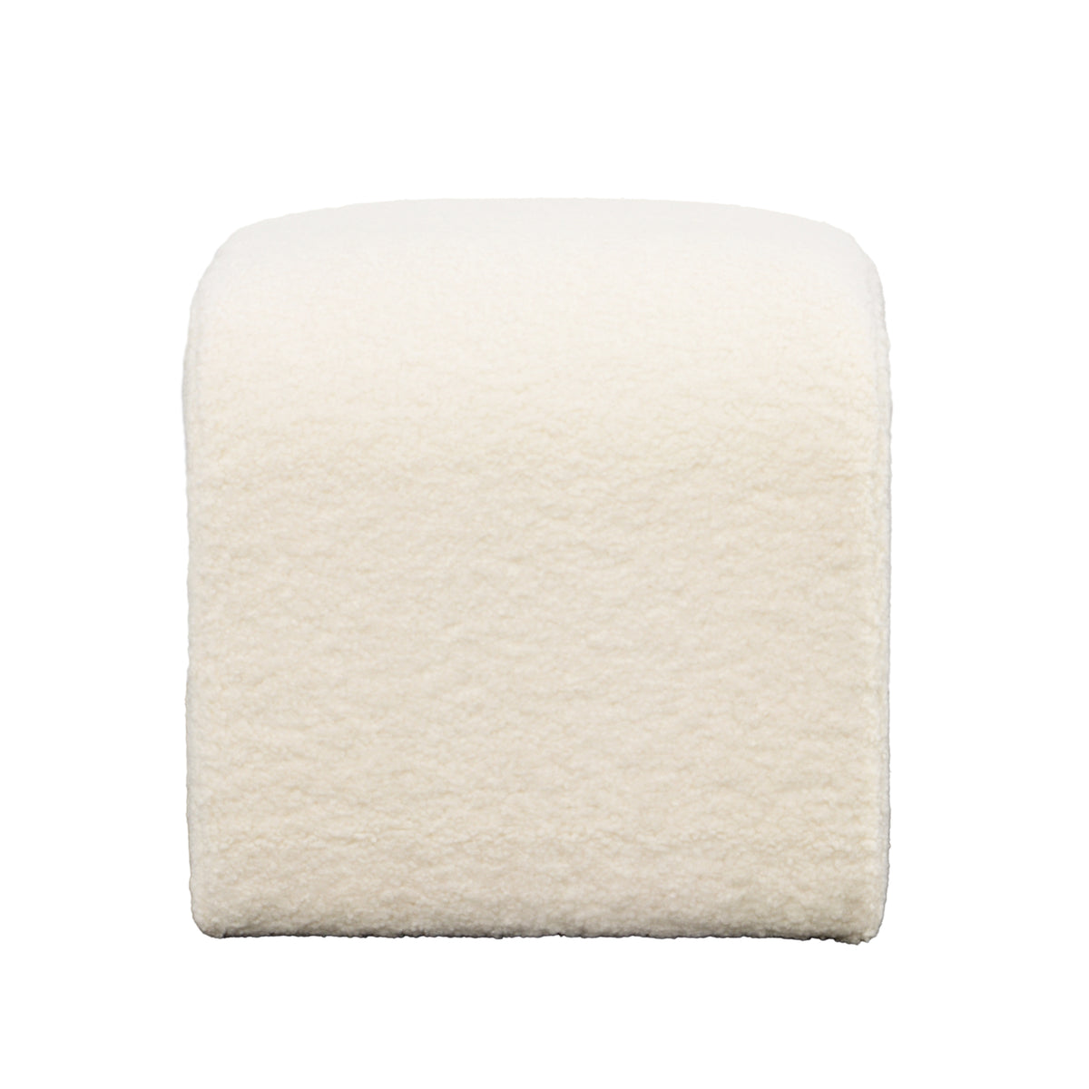Kenneth Bench Small | Faux Sheepskin Ivory | BeBoldFurniture