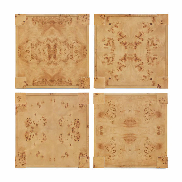 Brandyss Honey Burl End Table | BeBoldFurniture