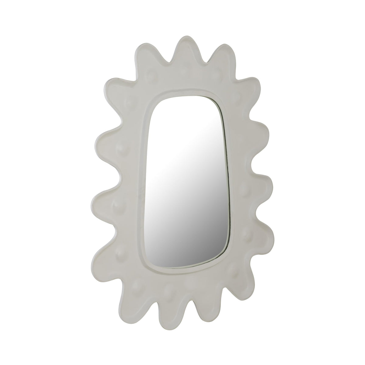 Genesis Mirror in White | BeBoldFurniture