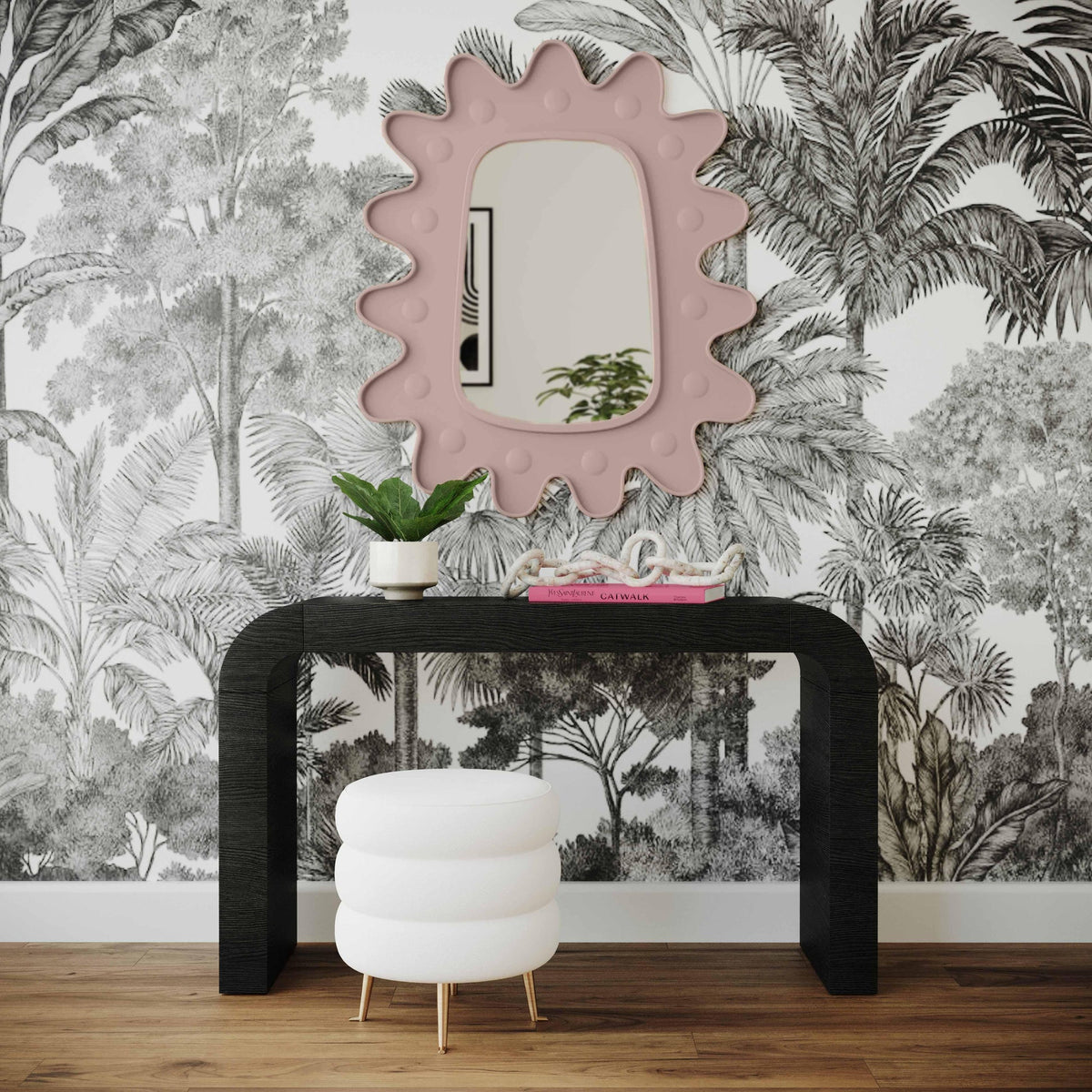 Genesis Mirror in Sand | BeBoldFurniture
