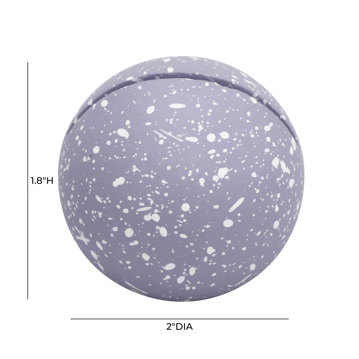 Gabby Speckled Purple Round Card Holder - Set of 4 | BeBoldFurniture