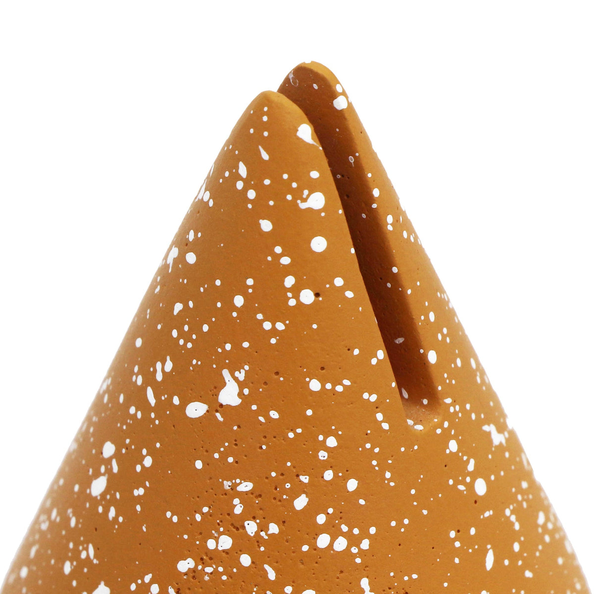 Gabby Speckled Terracotta Cone Card Holder - Set of 4 | BeBoldFurniture