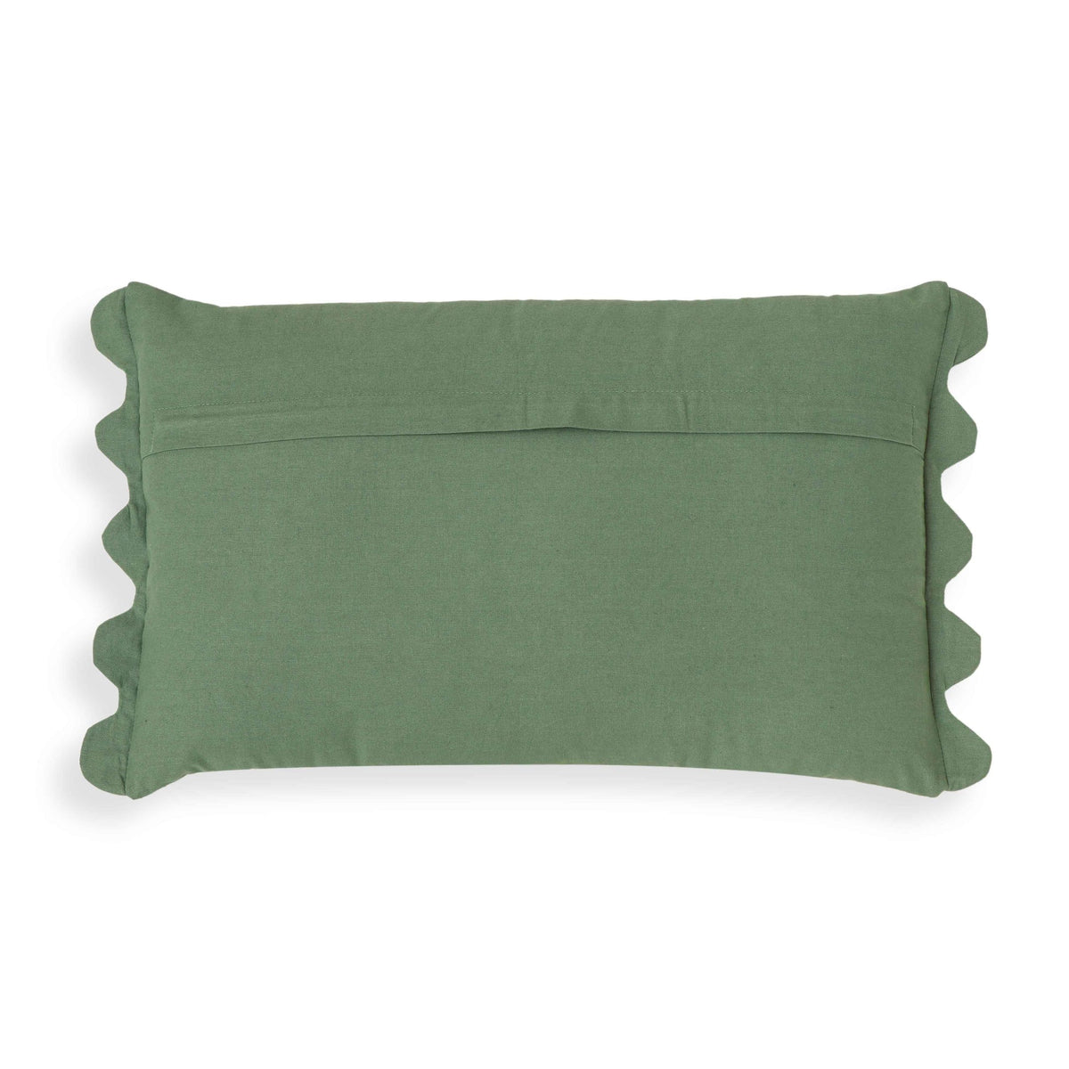Portia Aqua Embroidered Cotton Flex 20" x 12" Accent Cushion | BeBoldFurniture