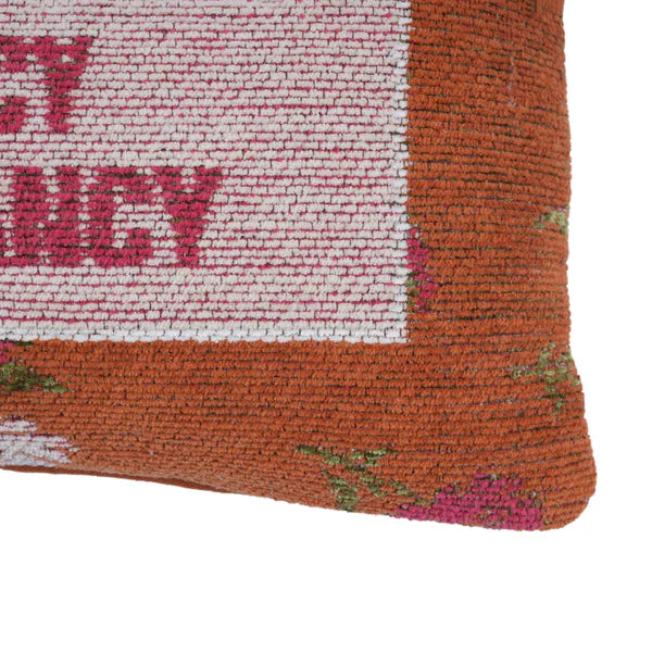 Fancy Schmancy Jacquard Cotton Pillow | BeBoldFurniture