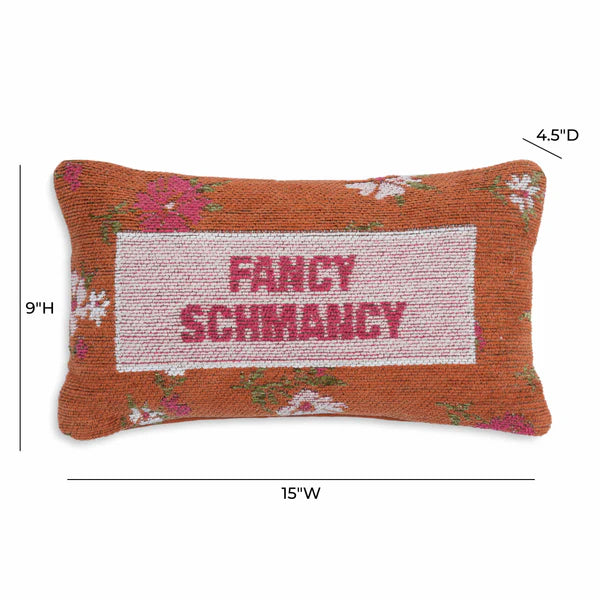 Fancy Schmancy Jacquard Cotton Pillow | BeBoldFurniture
