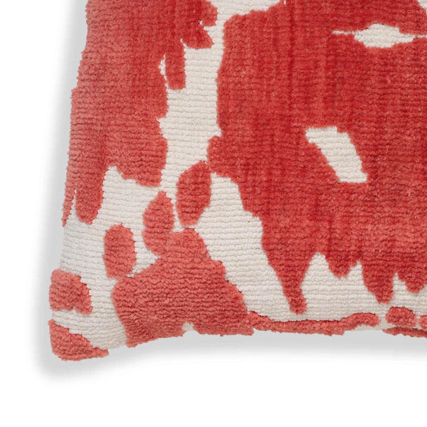 Coast Coral Pink Tufted 26" Square Pillow | BeBoldFurniture