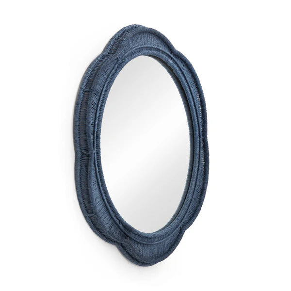 Zeva Blue Wall Mirror | BeBoldFurniture