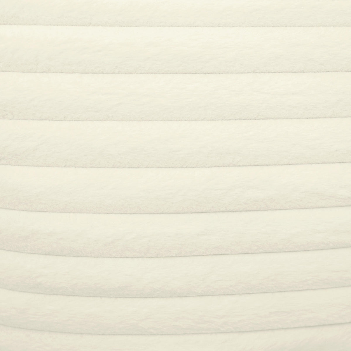 Furry Cream Vegan Fur Rectangular Accent Pillow | BeBoldFurniture
