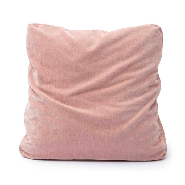 Tipsy Rose Upcycled Chenille 20" x 20" Square Floppy Pillow | BeBoldFurniture