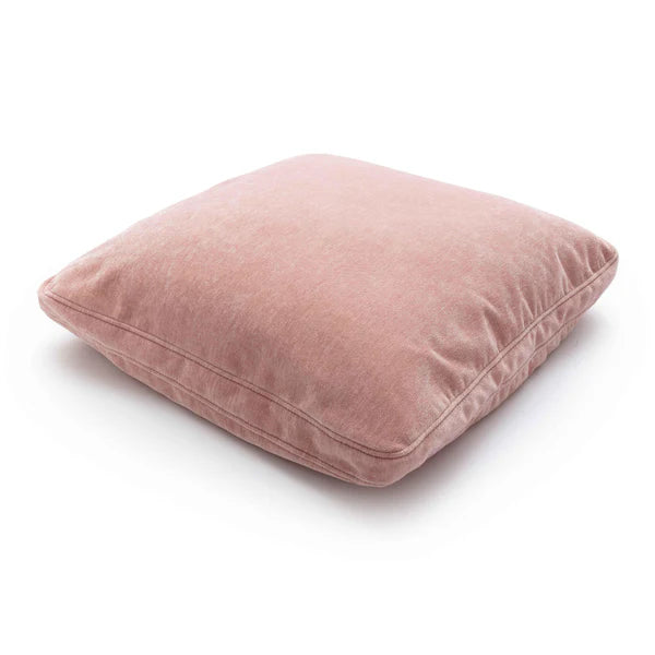 Tipsy Rose Upcycled Chenille 20" x 20" Square Floppy Pillow | BeBoldFurniture
