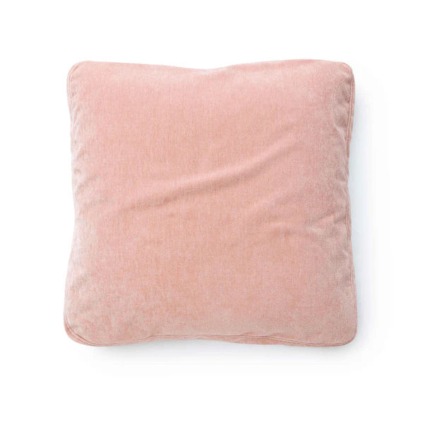 Tipsy Rose Upcycled Chenille 24" x 24" Square Floppy Pillow | BeBoldFurniture