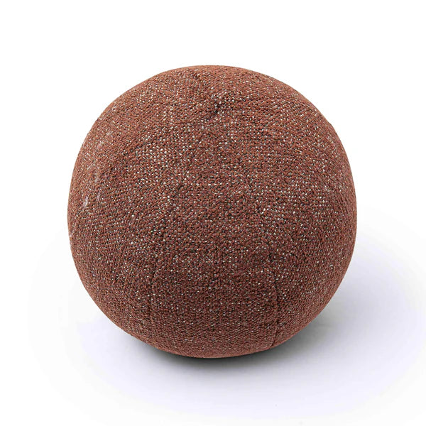 Boba Red Sedona Basketweave Textures 14" Pillow | BeBoldFurniture