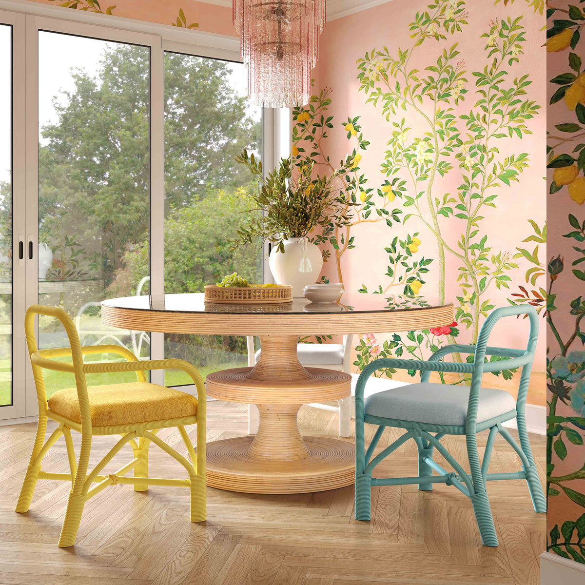 Shop Apollonia 51" Round Dining Table In Houston | BeBoldFurniture 