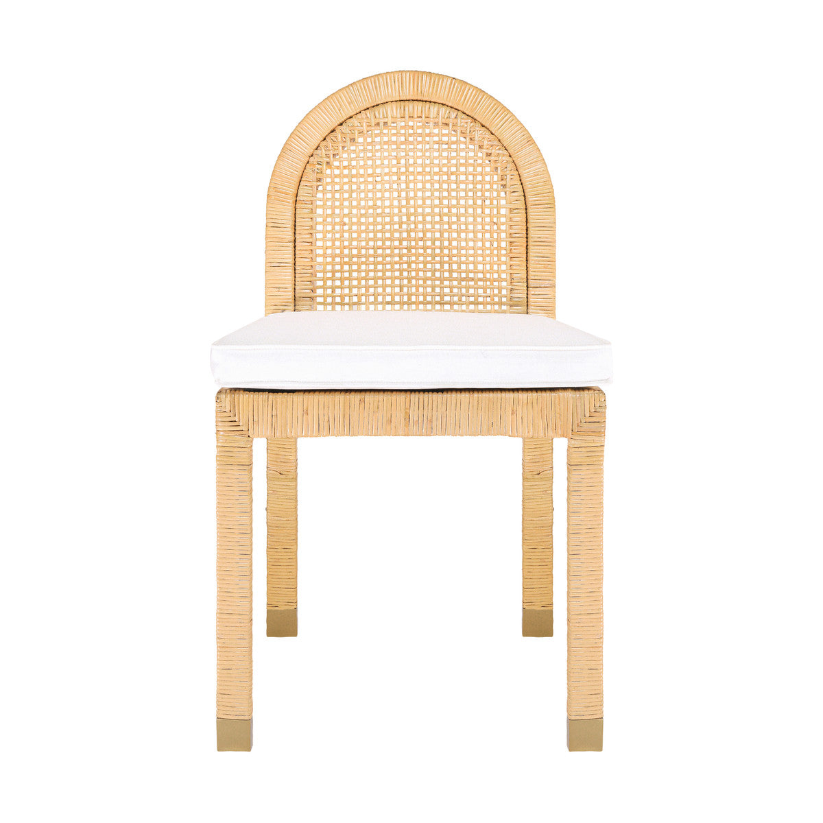 Amara Natural Rattan Dining Chair In Houston | BeBoldFurniture 