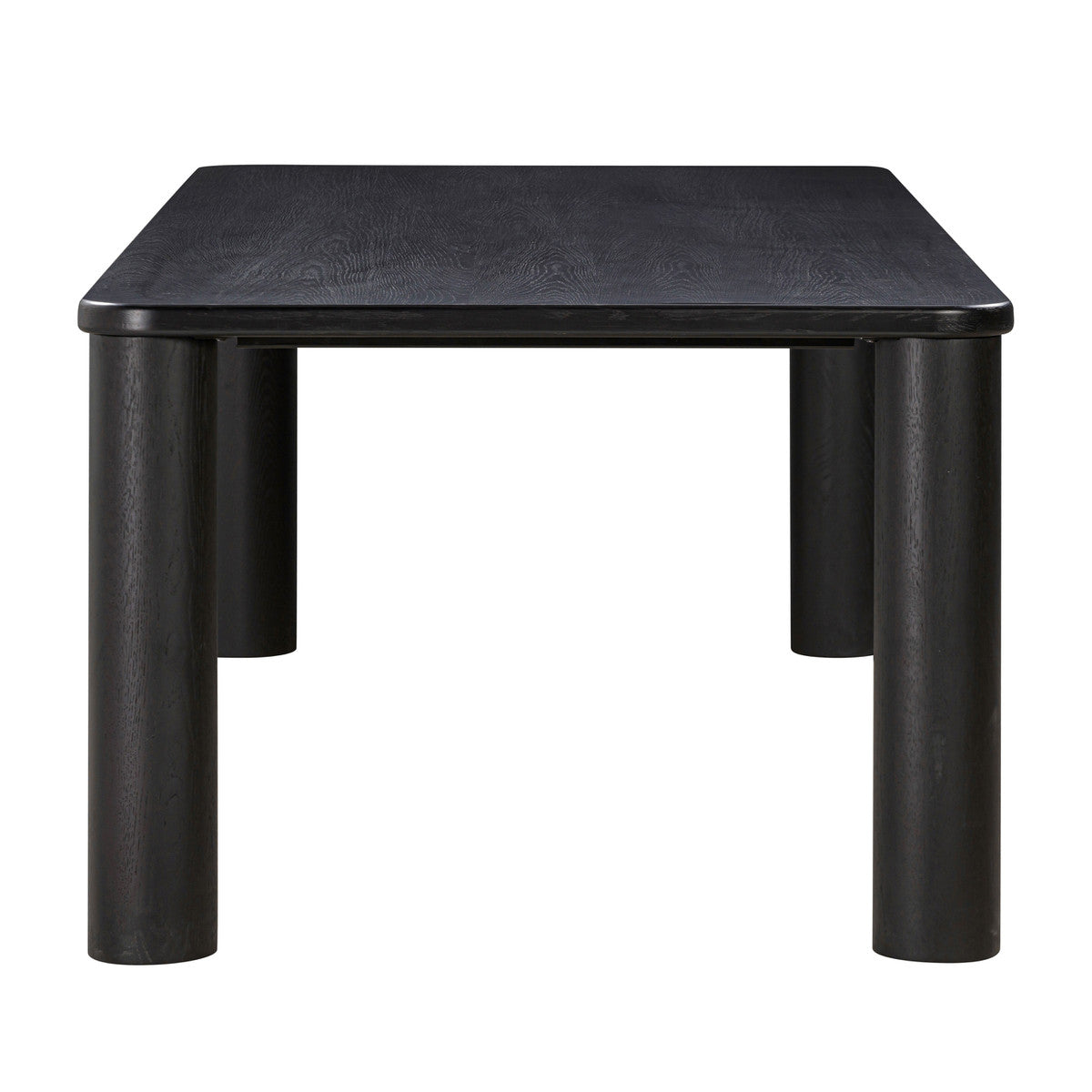 Akola Black Oak Rectangular Dining Table In Houston | BeBoldFurniture 