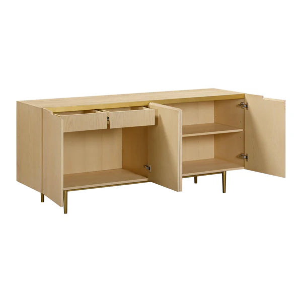 Echo Washed Natural Ash Sideboard | BeBoldFurniture
