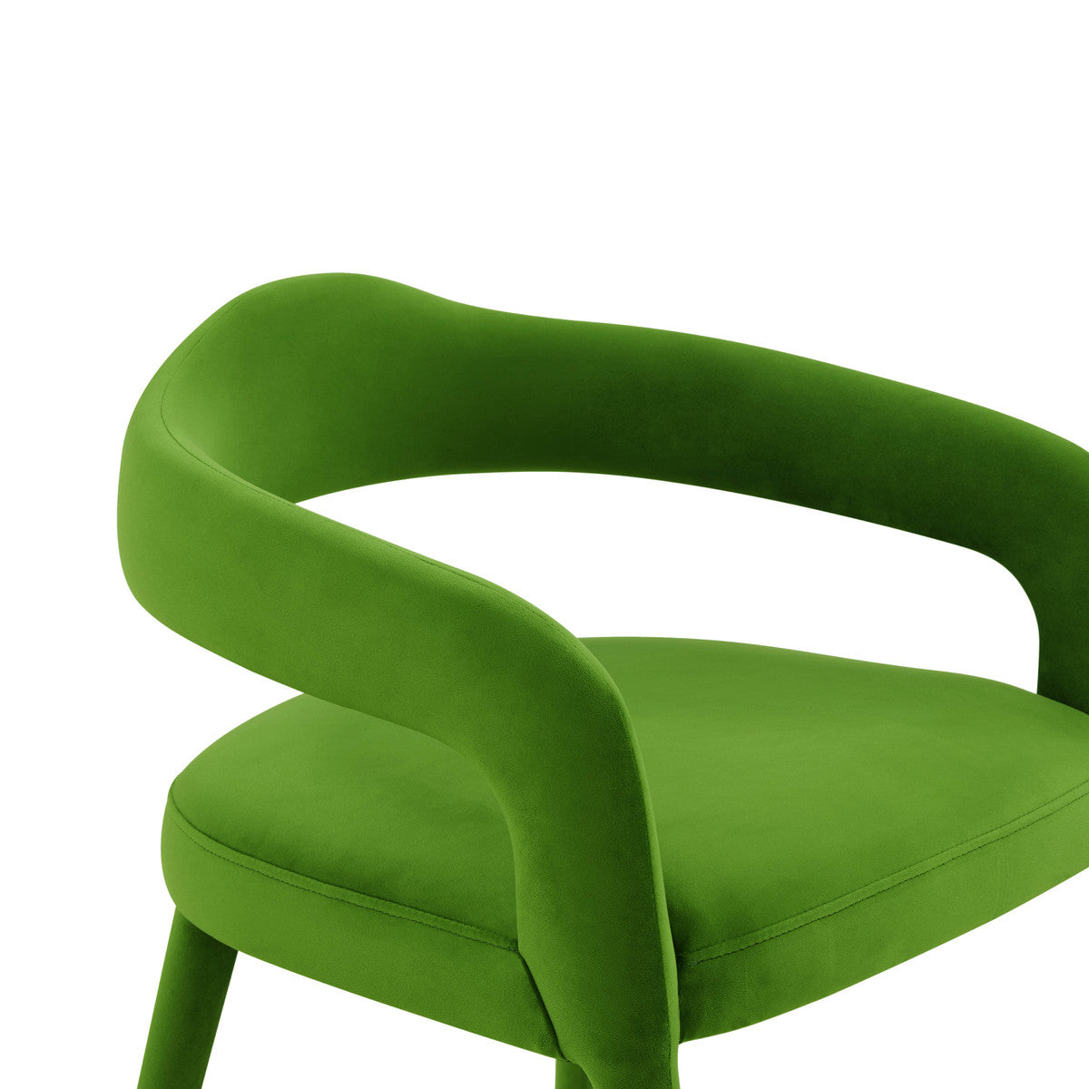 Lucia Green Velvet Dining Chair | BeBoldFurniture