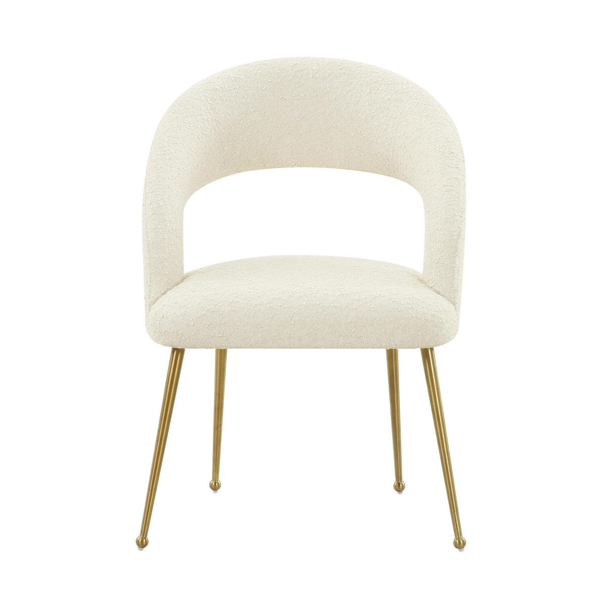 Rocco Cream Boucle Dining Chair | BeBoldFurniture