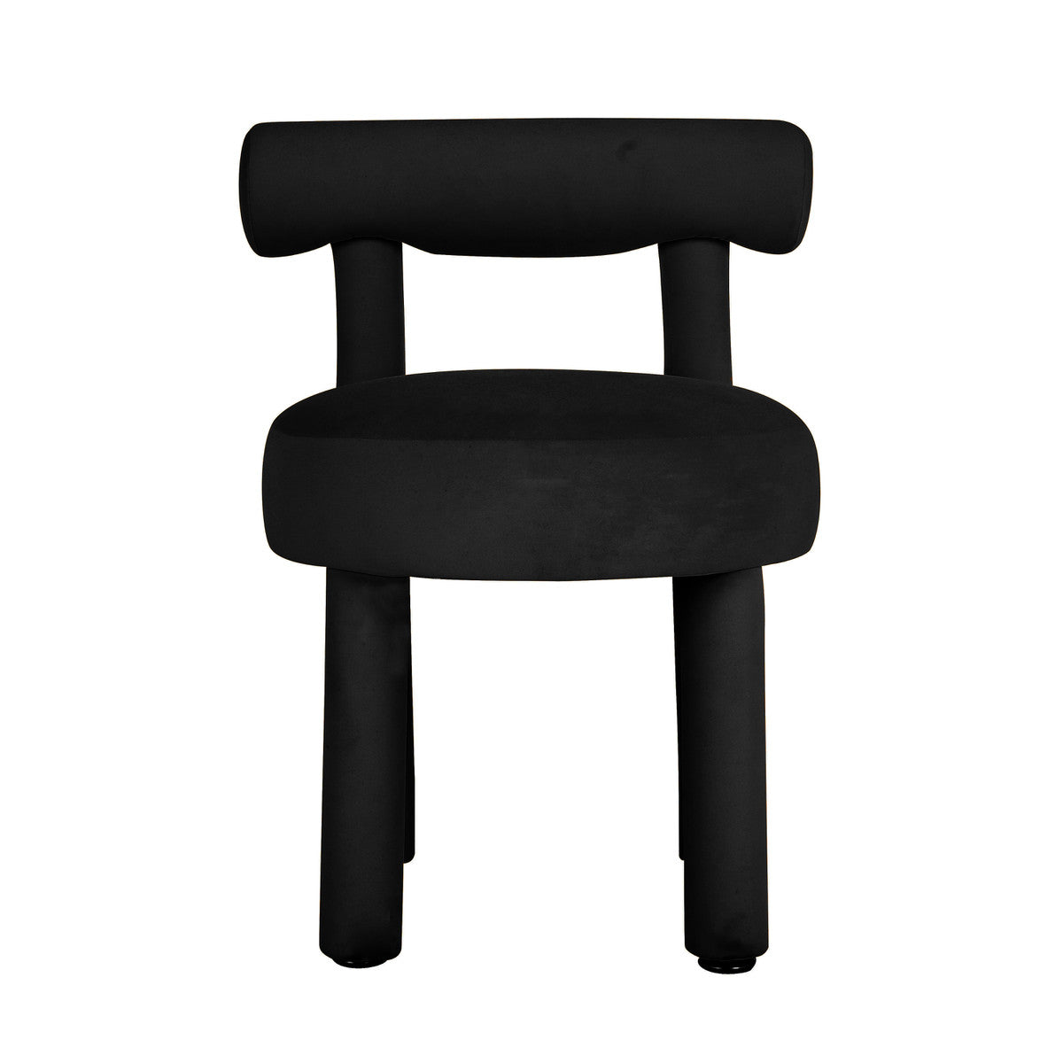 Carmel Black Velvet Dining Chair | BeBoldFurniture