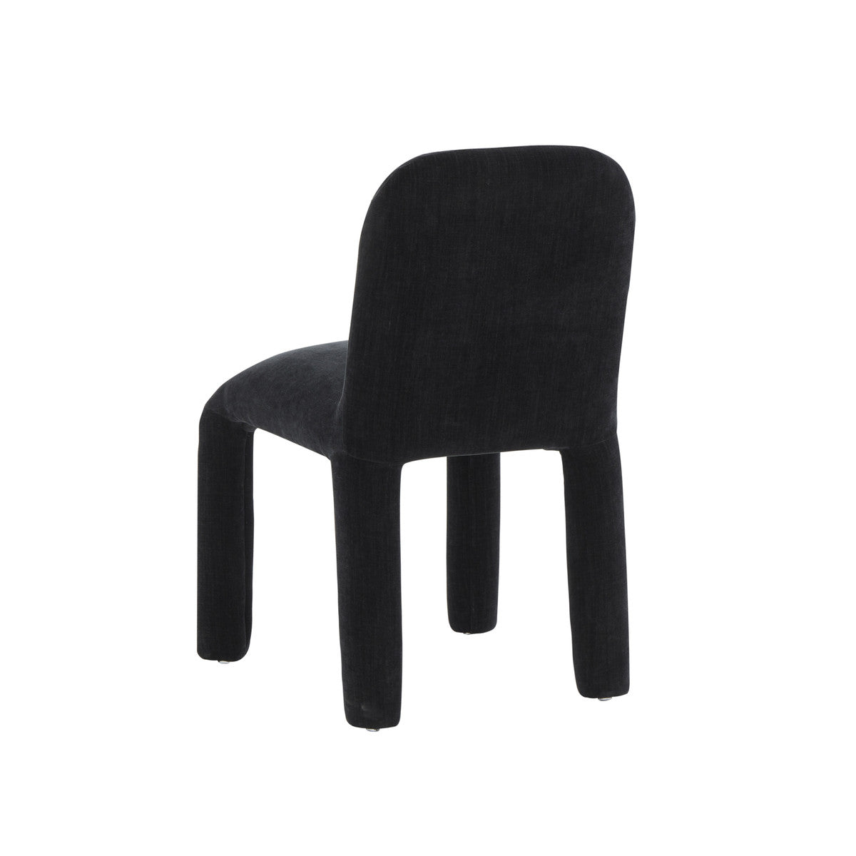 Georgia Black Chenille Dining Chair | BeBoldFurniture