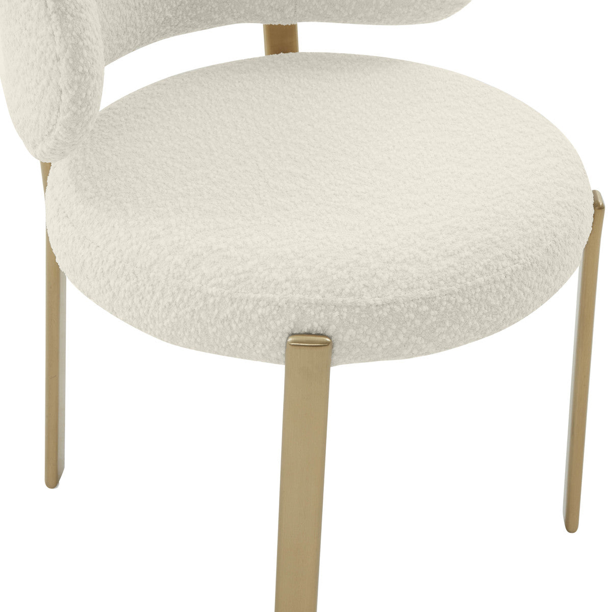 Margaret Cream Boucle Dining Chair | BeBoldFurniture