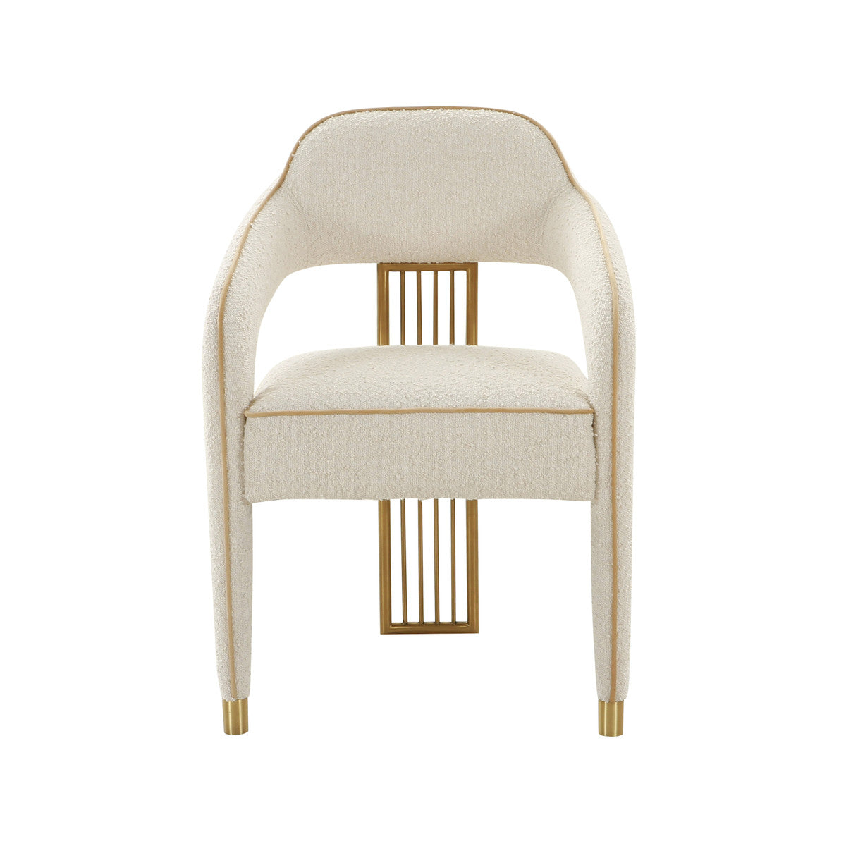 Corralis Cream Boucle Dining Chair | BeBoldFurniture