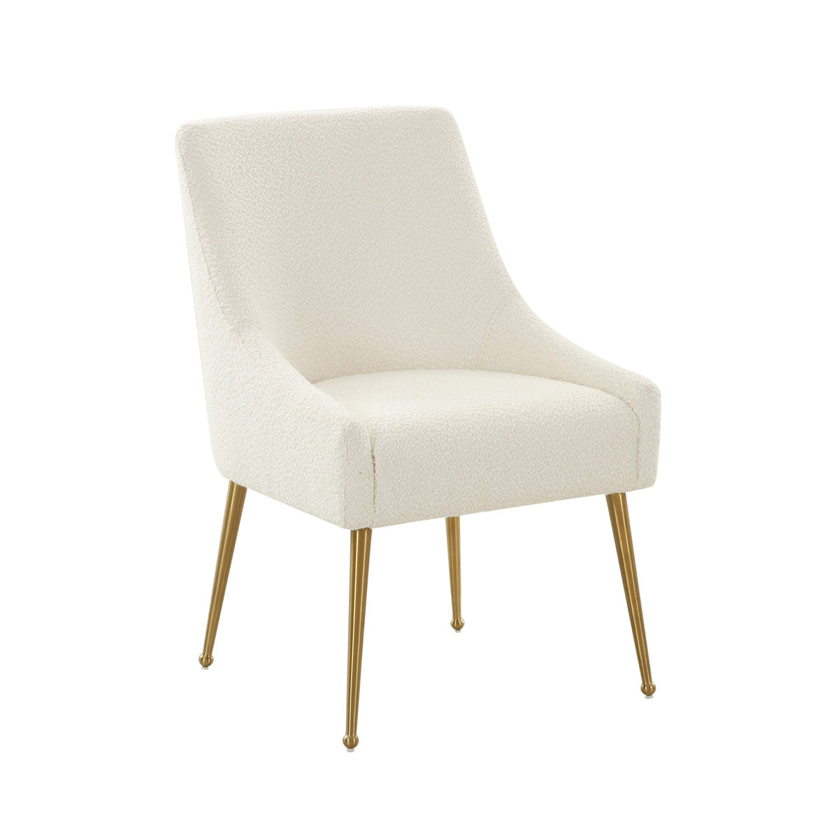 Beatrix Cream Boucle Side Chair | BeBoldFurniture