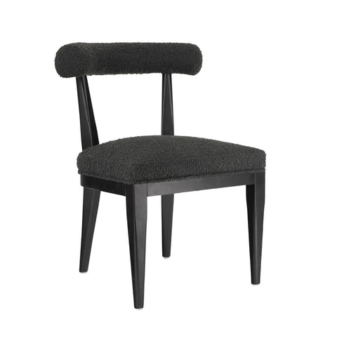 Palla Black Boucle Dining Chair | BeBoldFurniture