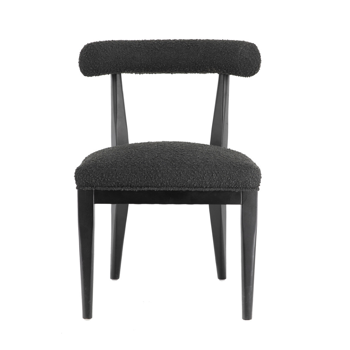 Palla Black Boucle Dining Chair | BeBoldFurniture