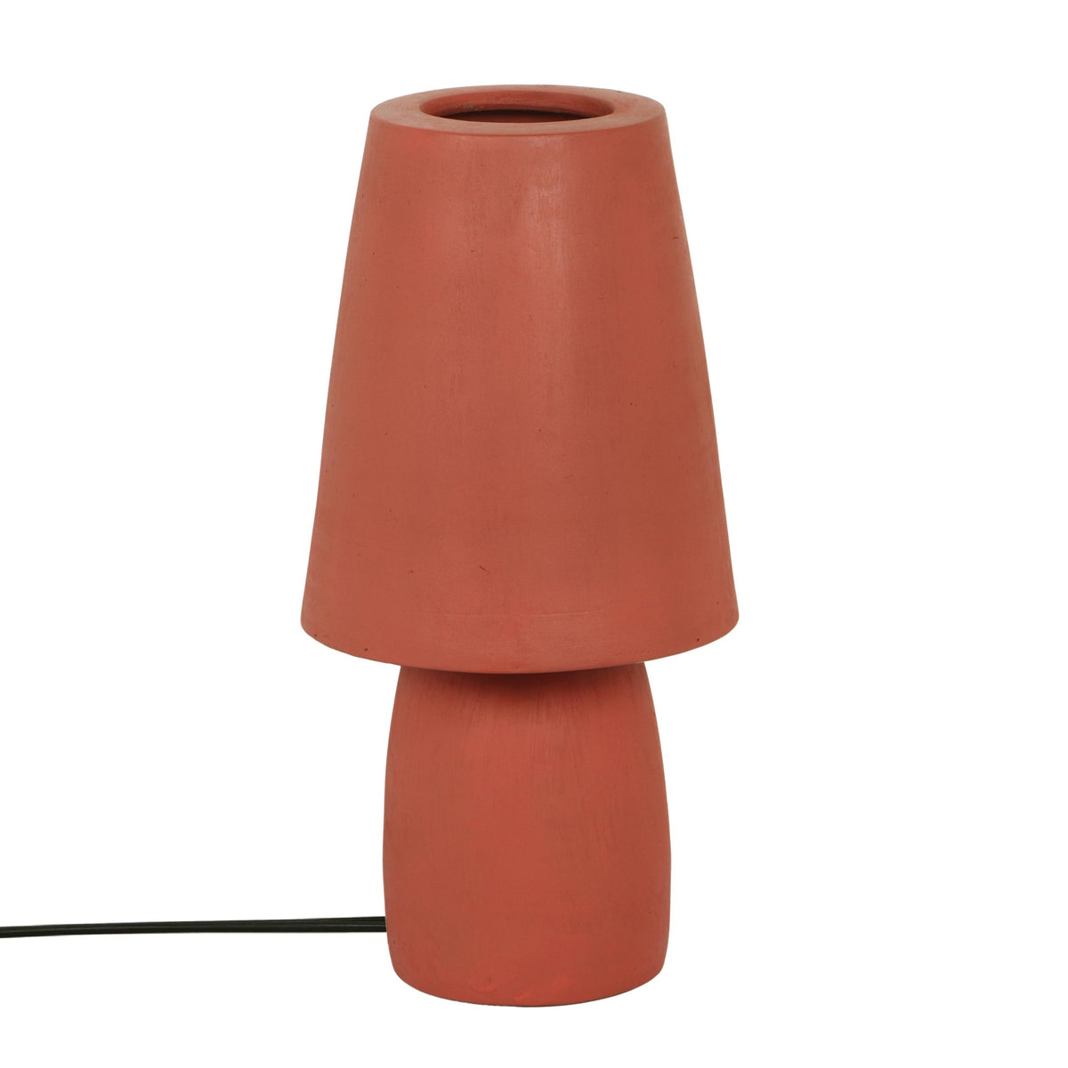 Porcini Red Terracotta Table Lamp | BeBoldFurniture