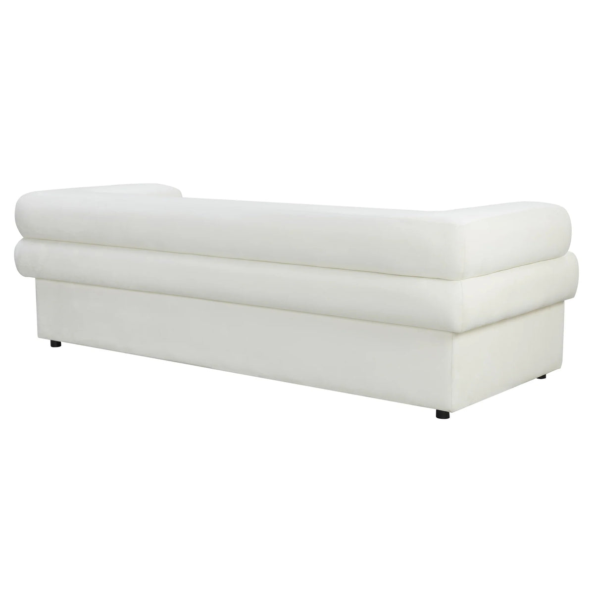 Elsa Cream Velvet Sofa | BeBoldFurniture