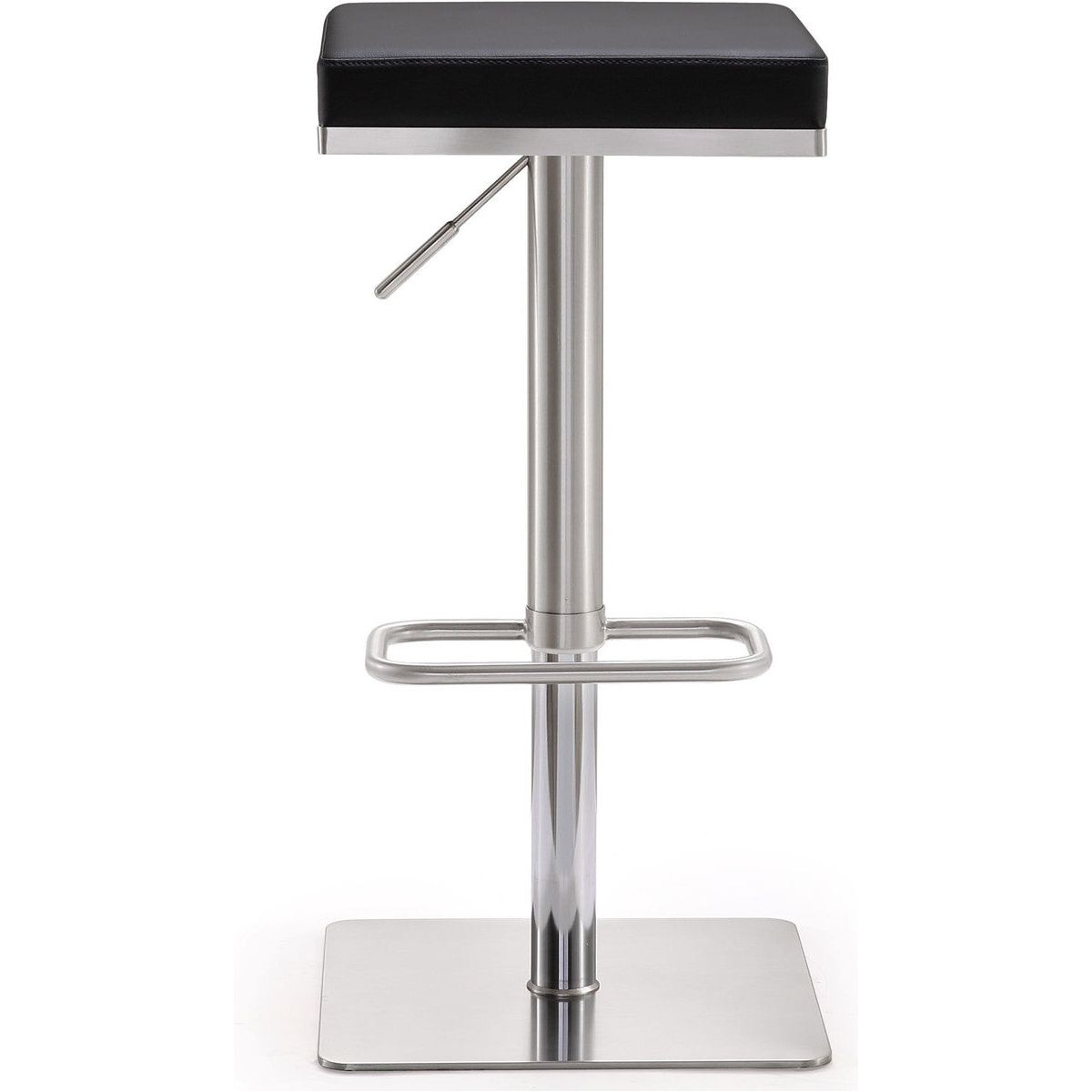 Bari Black Steel Adjustable Barstool In Houston | BeBoldFurniture 