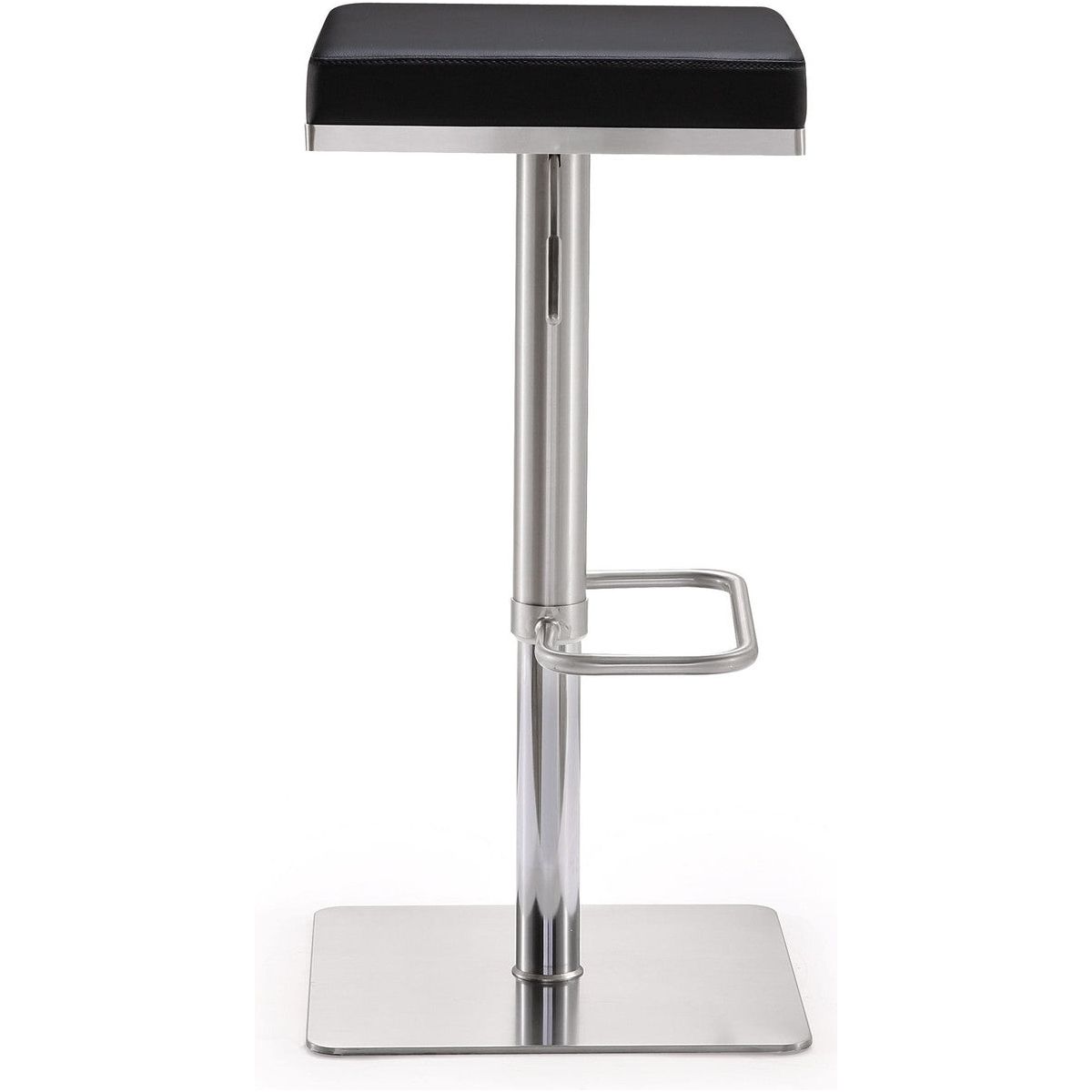 Bari Black Steel Adjustable Barstool In Houston | BeBoldFurniture 