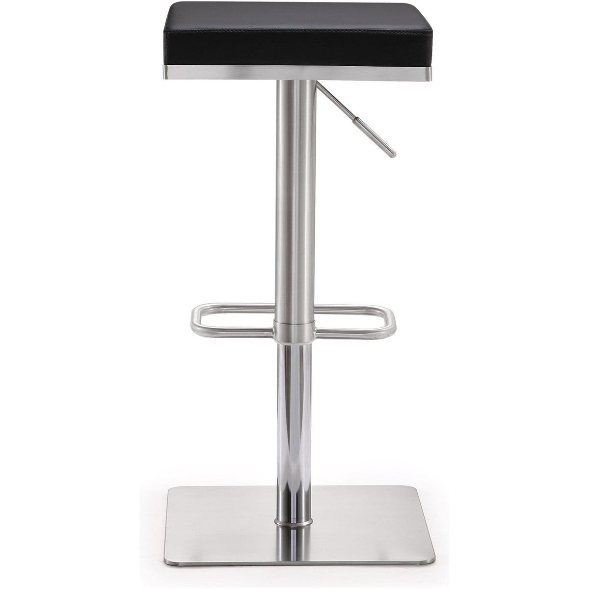 Bari Black Steel Adjustable Barstool In Houston | BeBoldFurniture 