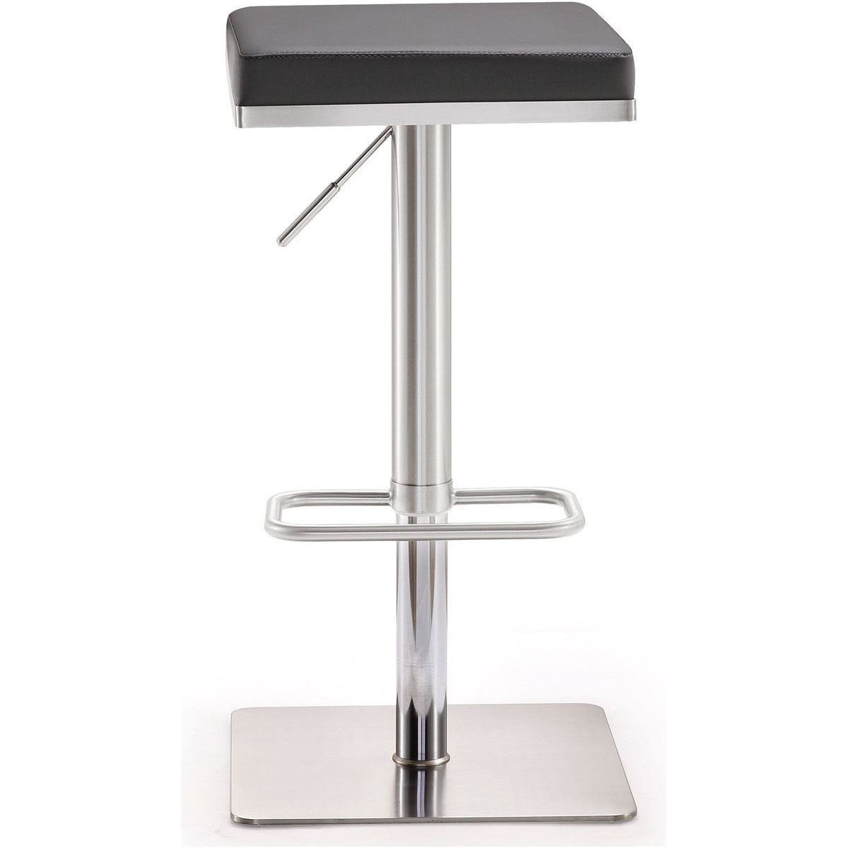 Bari Grey Steel Adjustable Barstool In Houston | BeBoldFurniture 