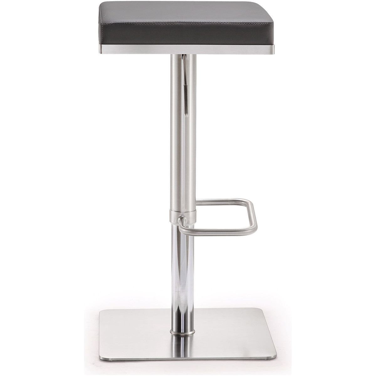 Bari Grey Steel Adjustable Barstool In Houston | BeBoldFurniture 