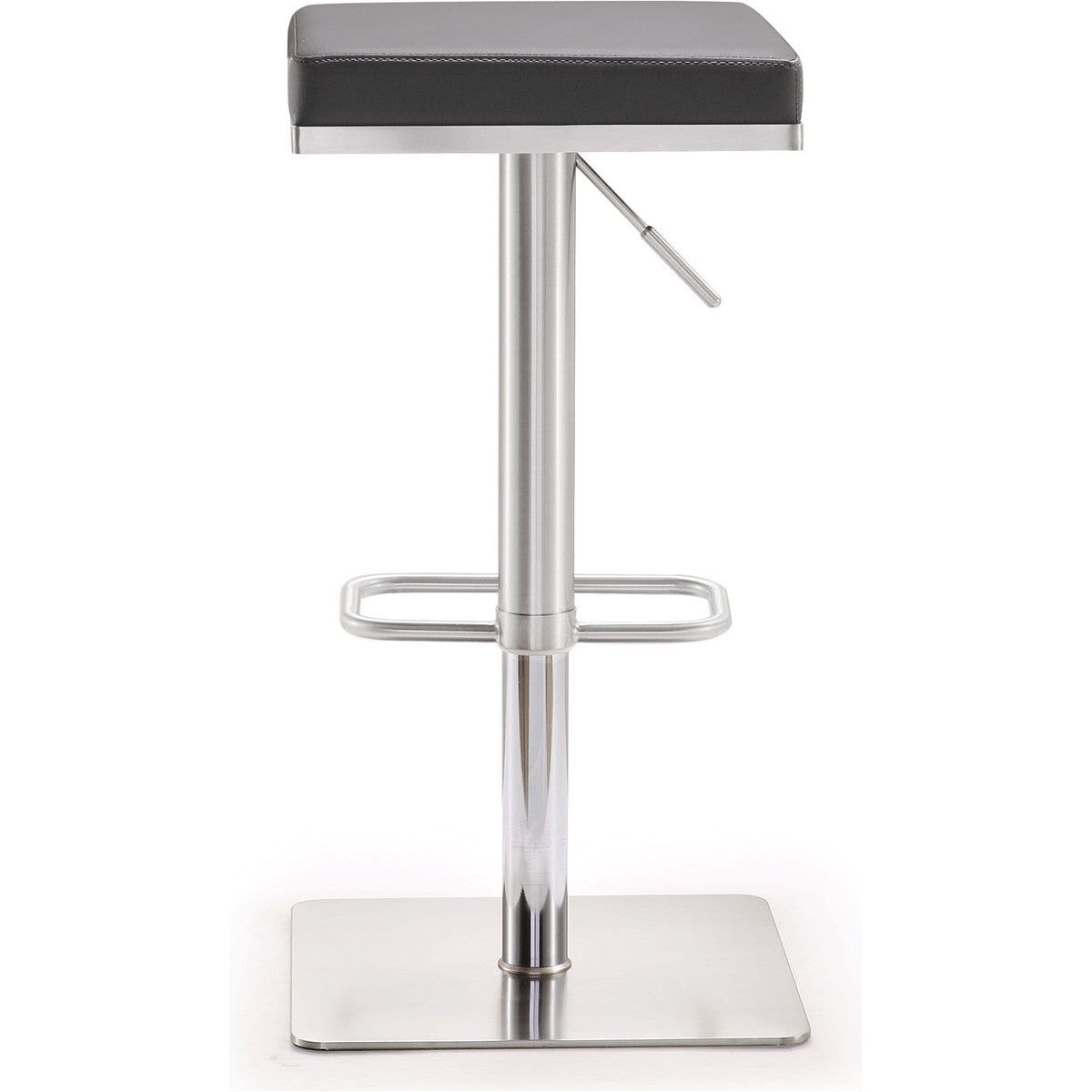 Bari Grey Steel Adjustable Barstool In Houston | BeBoldFurniture 