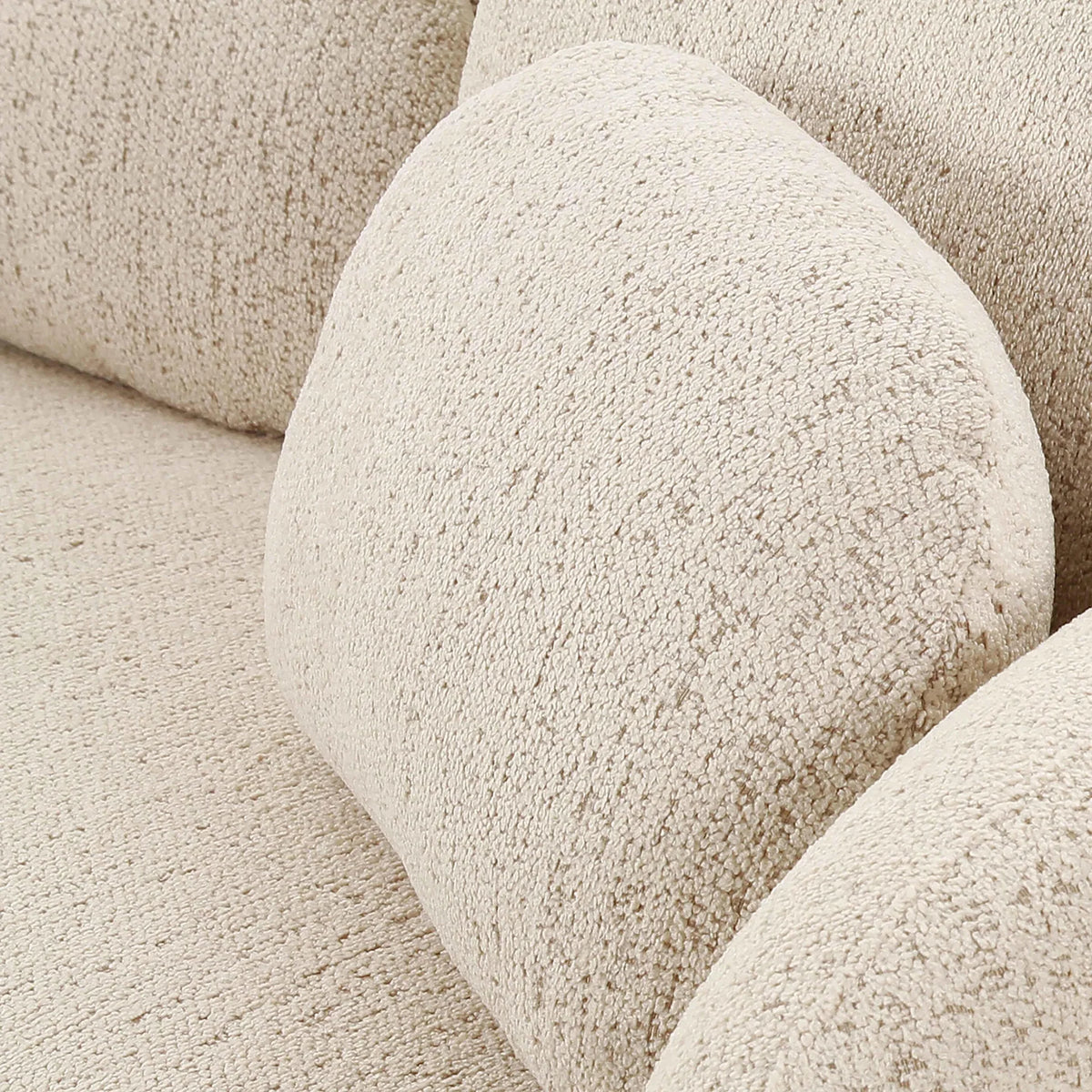 Misty Cream Boucle Sofa | BeBoldFurniture