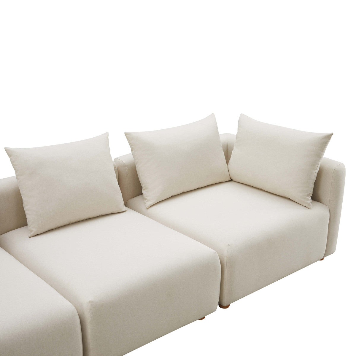 Hangover Cream Linen Sofa | BeBoldFurniture