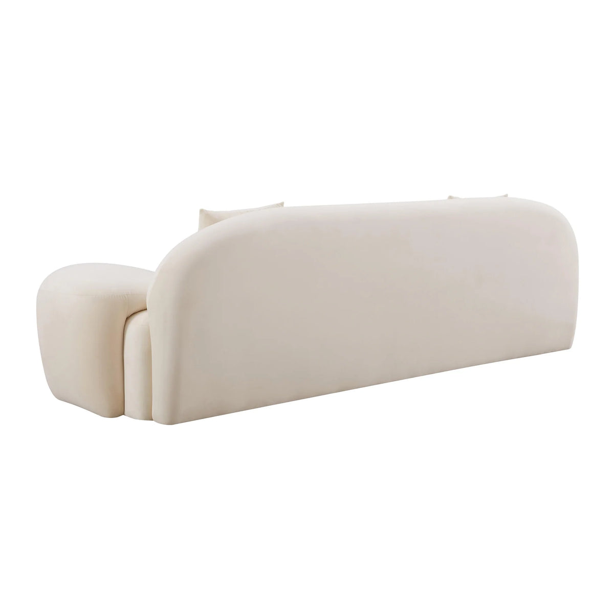 Allegra Cream Velvet Sofa | BeBoldFurniture