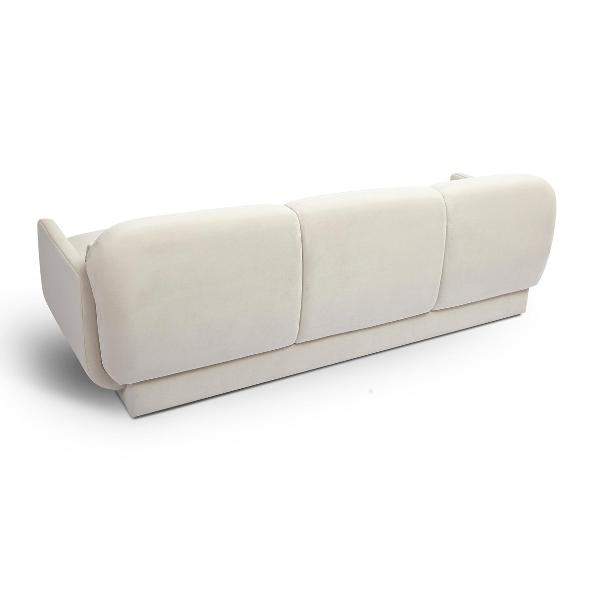 Azalea Cream Velvet Sofa | BeBoldFurniture