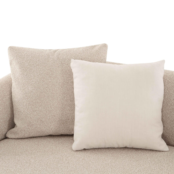 Sylvie Cream Boucle 4-Piece Sectional | BeBoldFurniture