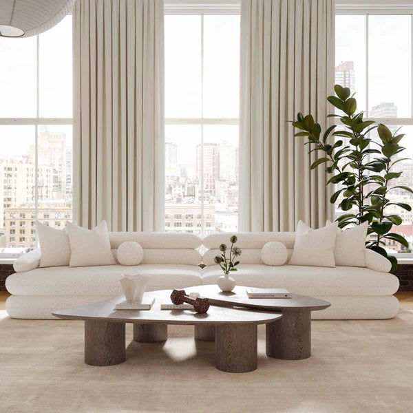 Lulu Cream Boucle Modular Sofa | BeBoldFurniture