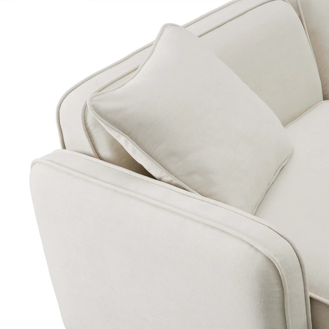 Travie Sand Upcycled Linen Modular Sofa | BeBoldFurniture