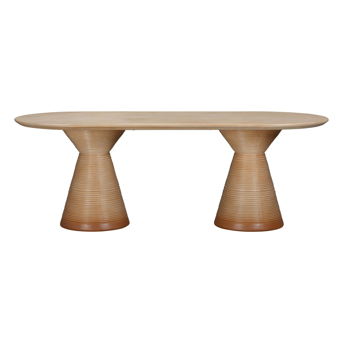 Fassa Terracotta Oval Indoor / Outdoor Dining Table | BeBoldFurniture