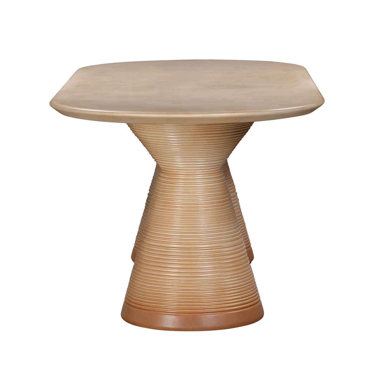Fassa Terracotta Oval Indoor / Outdoor Dining Table | BeBoldFurniture