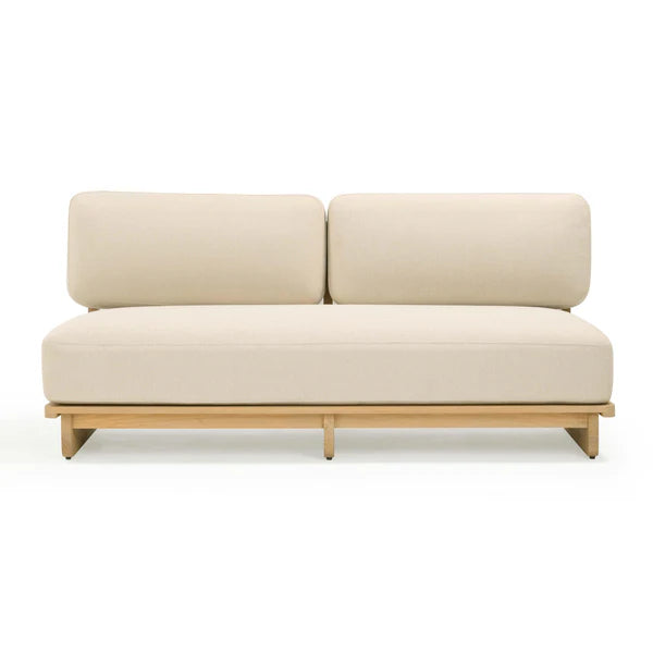 Reavan Cream Outdoor Lounge Sofa | BeBoldFurniture
