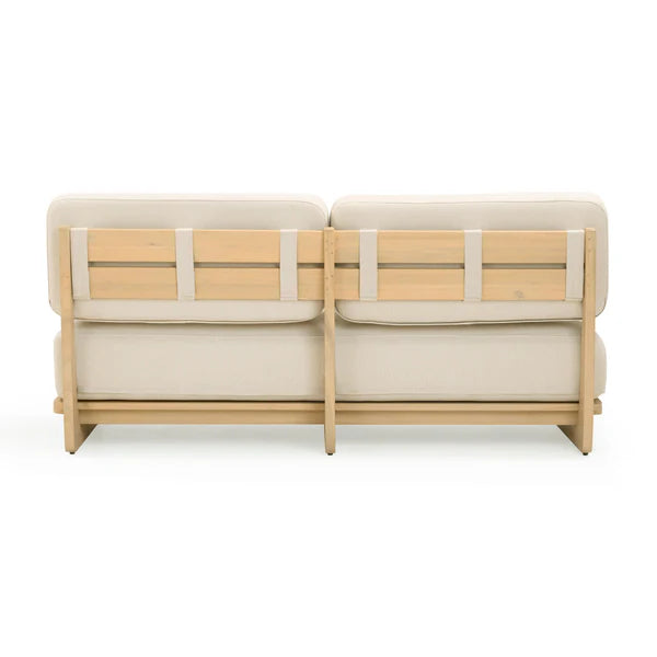 Reavan Cream Outdoor Lounge Sofa | BeBoldFurniture