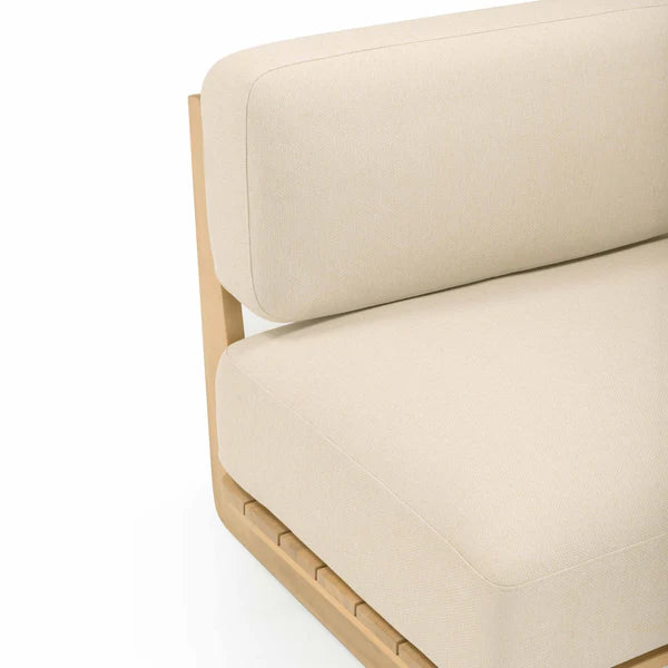 Reavan Cream Outdoor Lounge Sofa | BeBoldFurniture