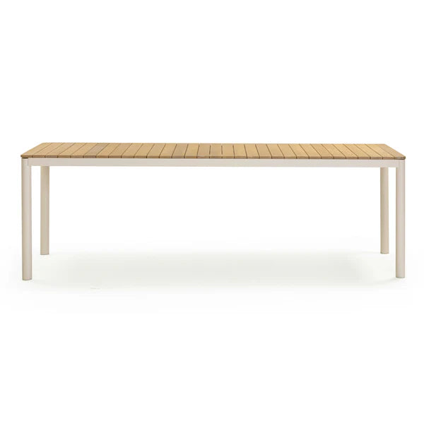 Sardinia Light Teak Outdoor Dining Table | BeBoldFurniture